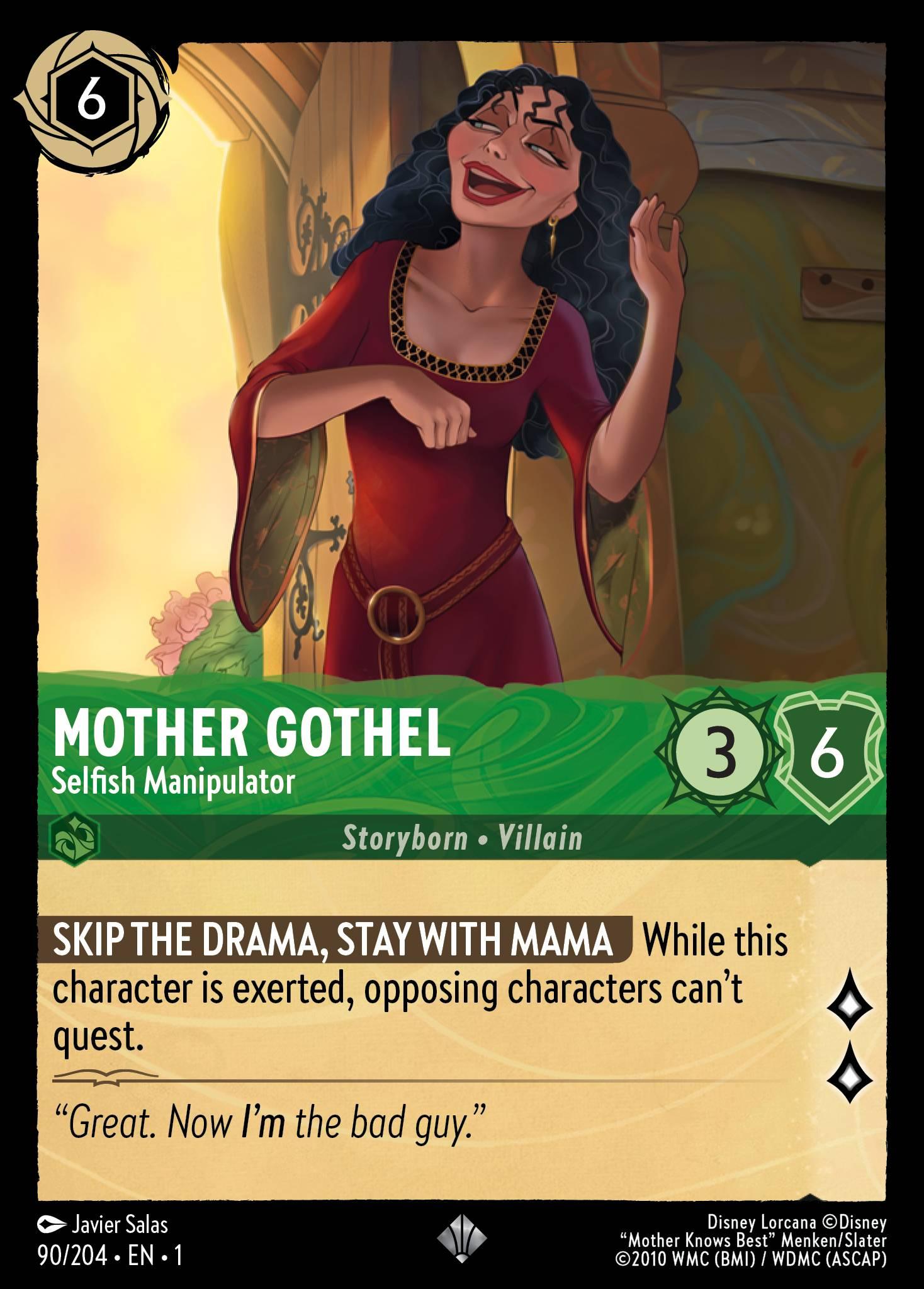 Mother Gothel, Selfish Manipulator — image 1