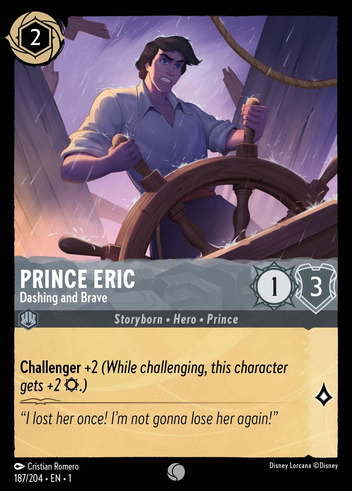 Prince Eric, Dashing and Brave — image 1