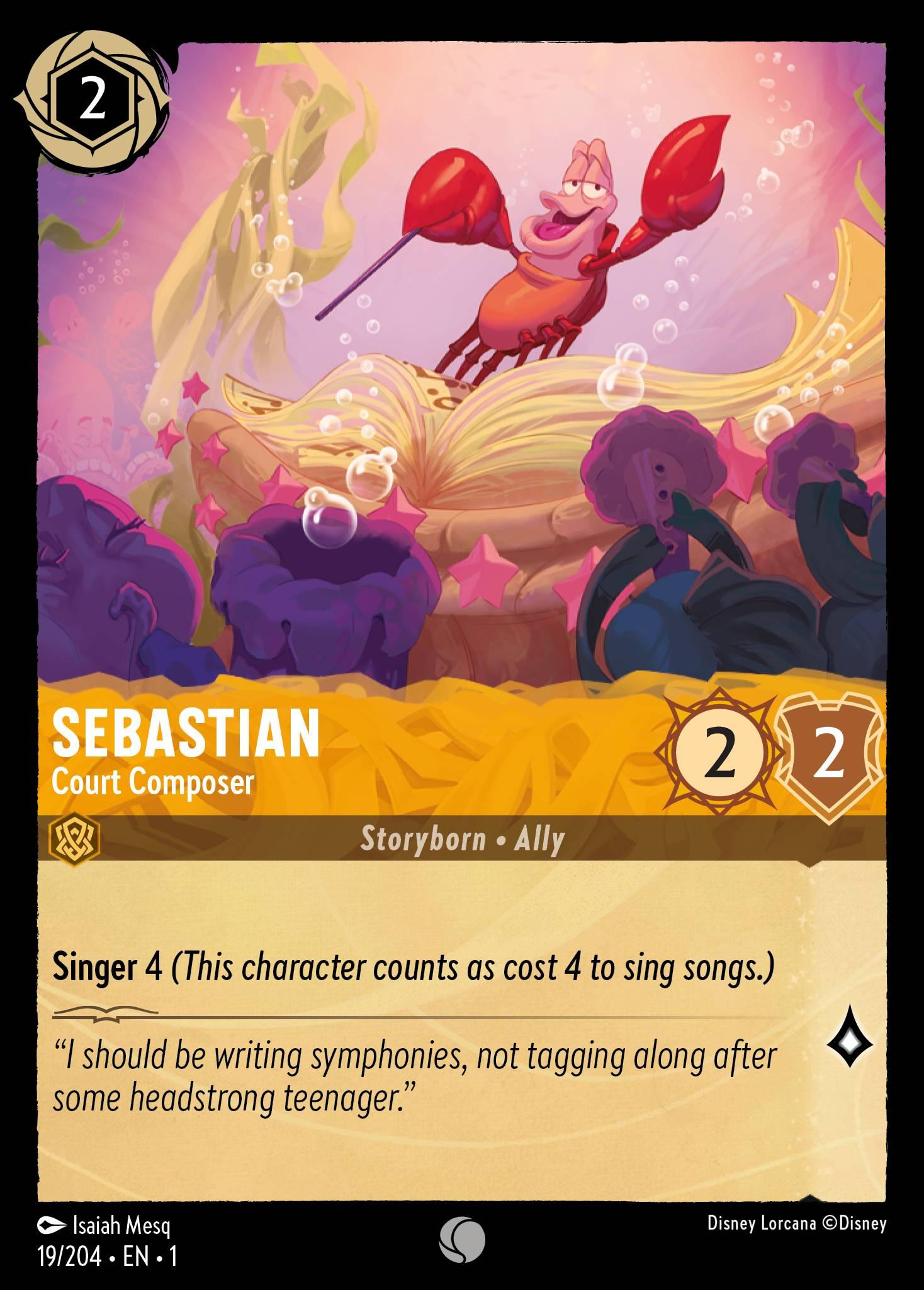 Sebastian, Court Composer - FOIL — image 1