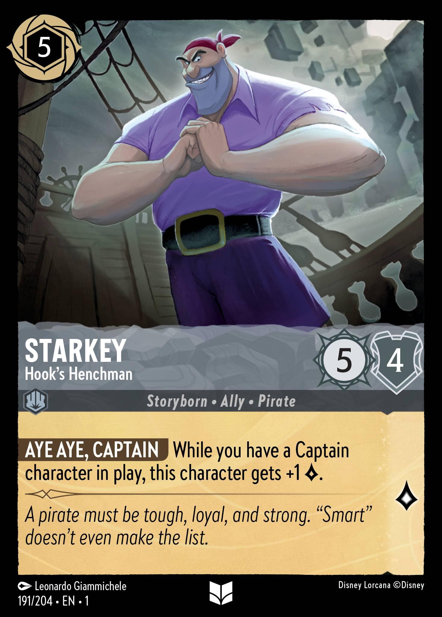 Starkey, Hook's Henchman — image 1