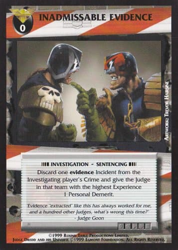 Inadmissable Evidence — image 1