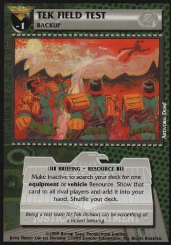 Tek Field Test — image 1