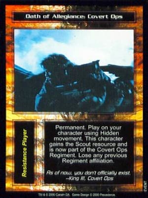 Oath of Allegiance: Covert Ops — image 1