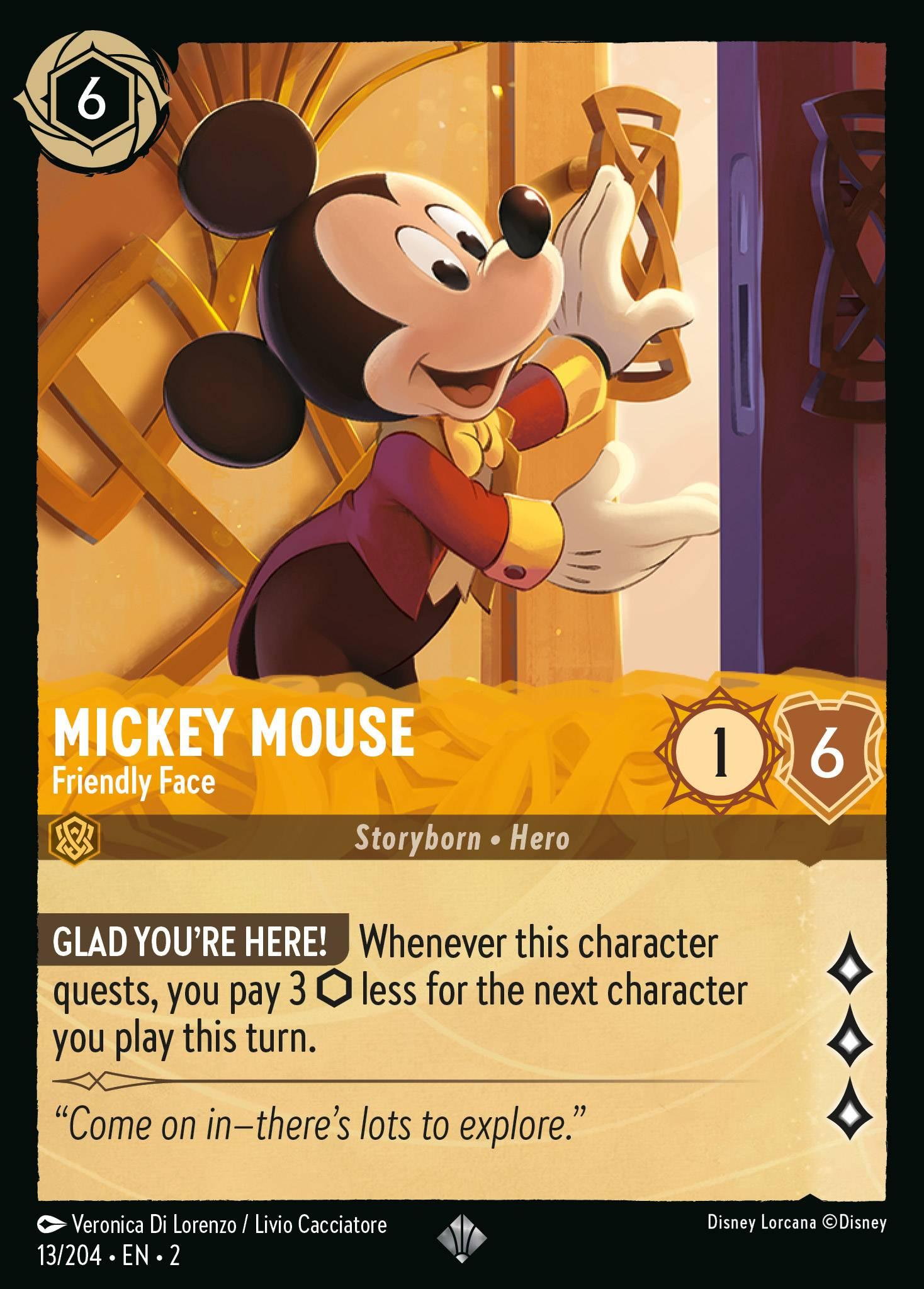Mickey Mouse, Friendly Face — image 1