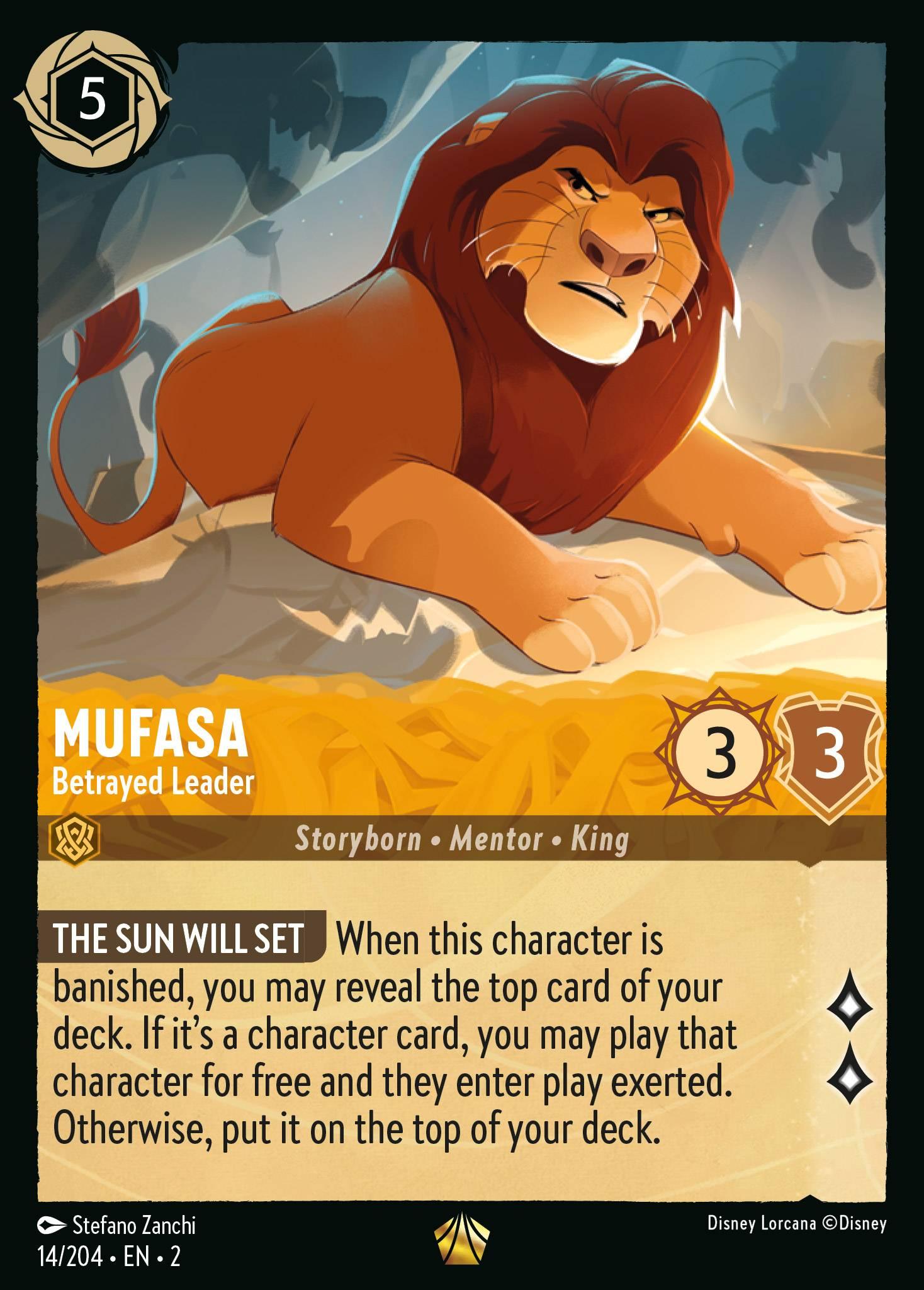 Mufasa, Betrayed Leader — image 1