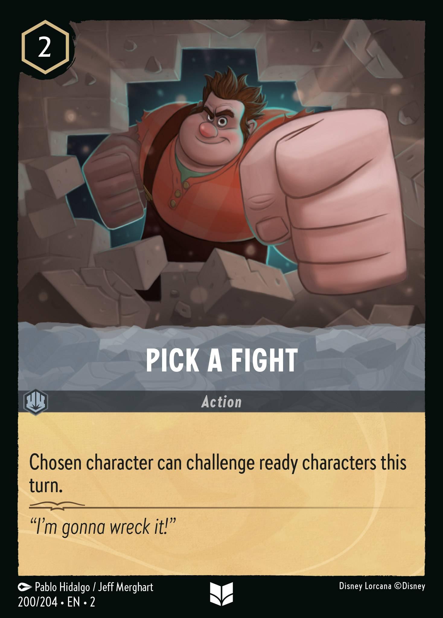 Pick a Fight - FOIL — image 1