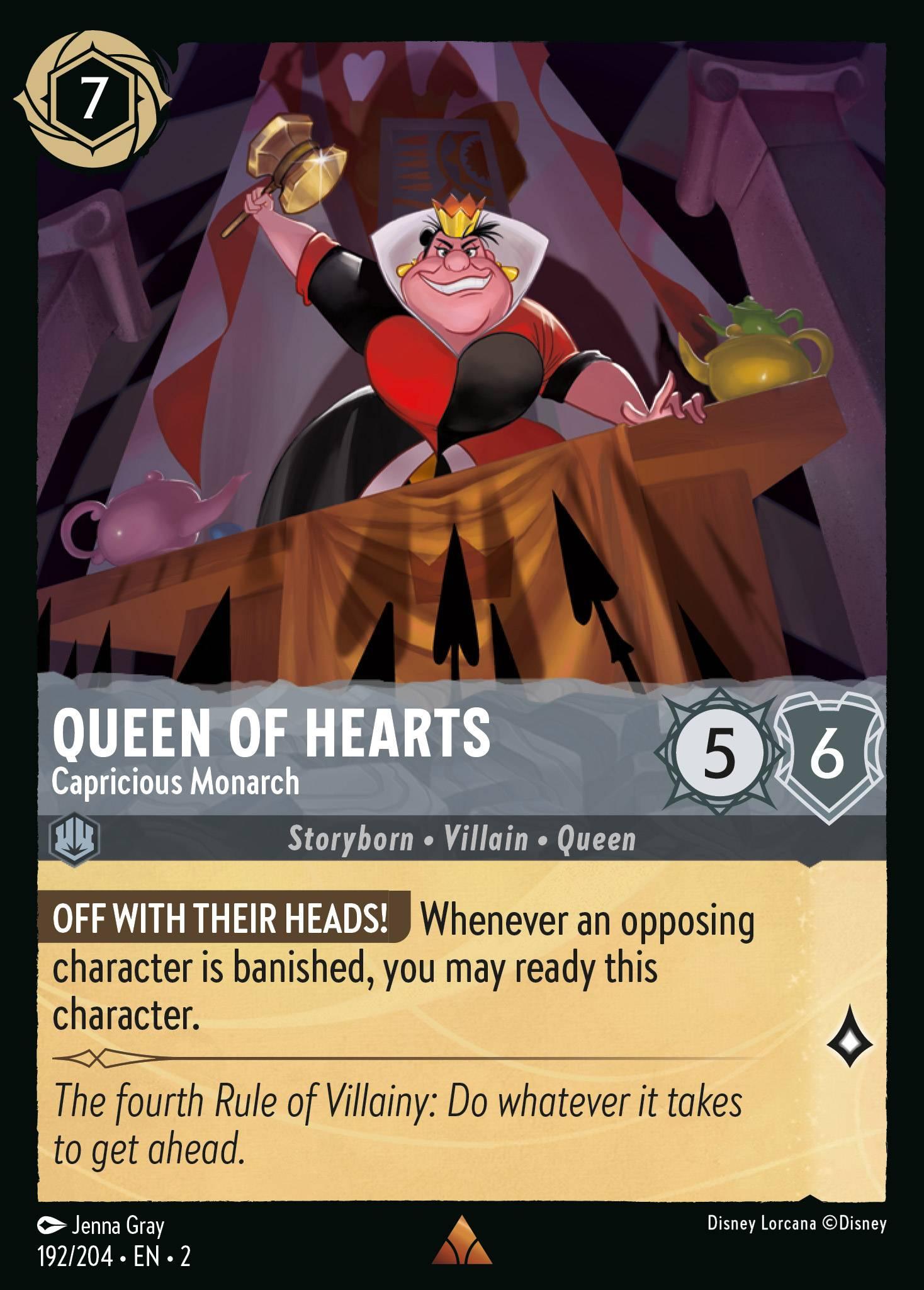 Queen of Hearts, Capricious Monarch — image 1
