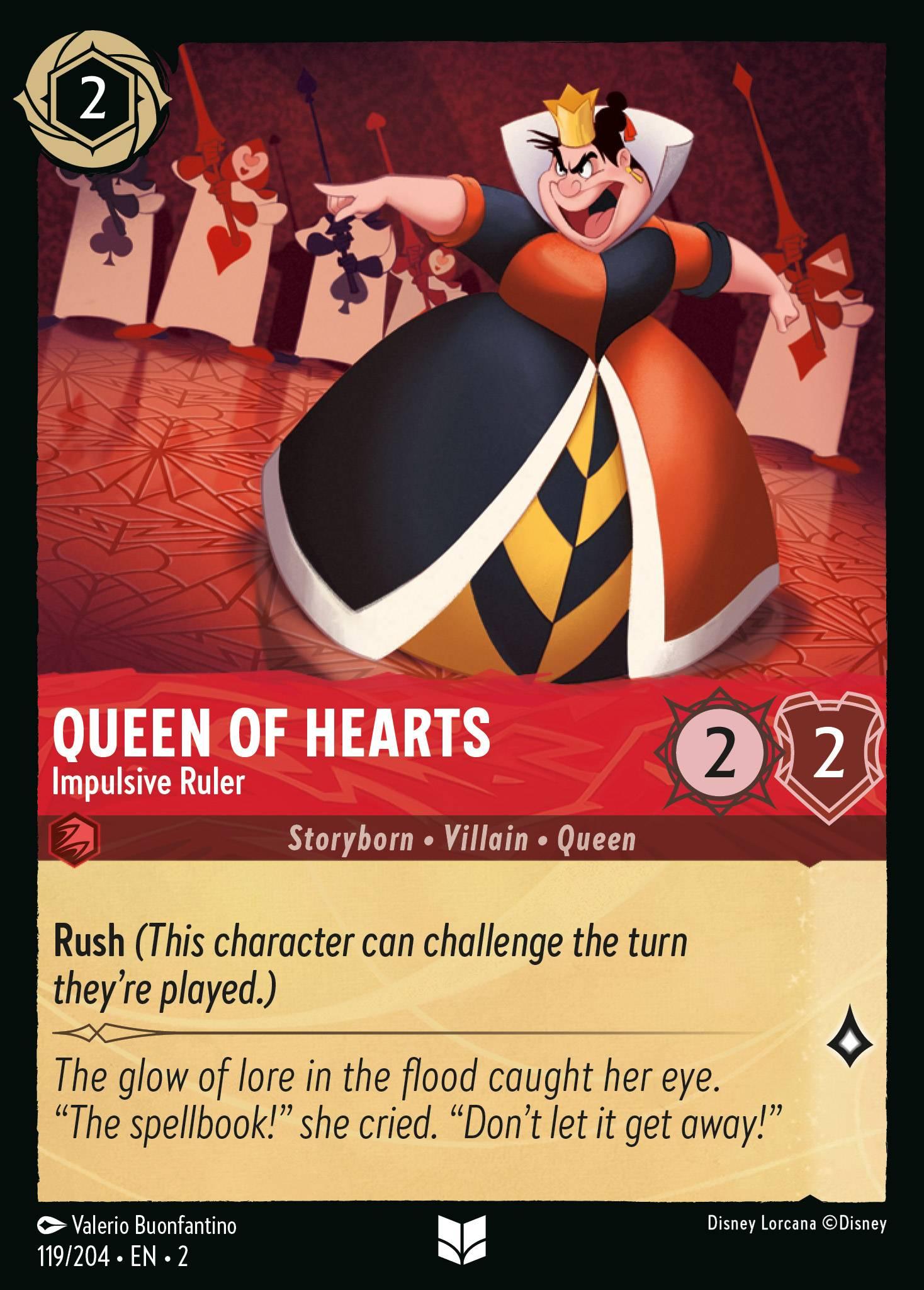 Queen of Hearts, Impulsive Ruler — image 1