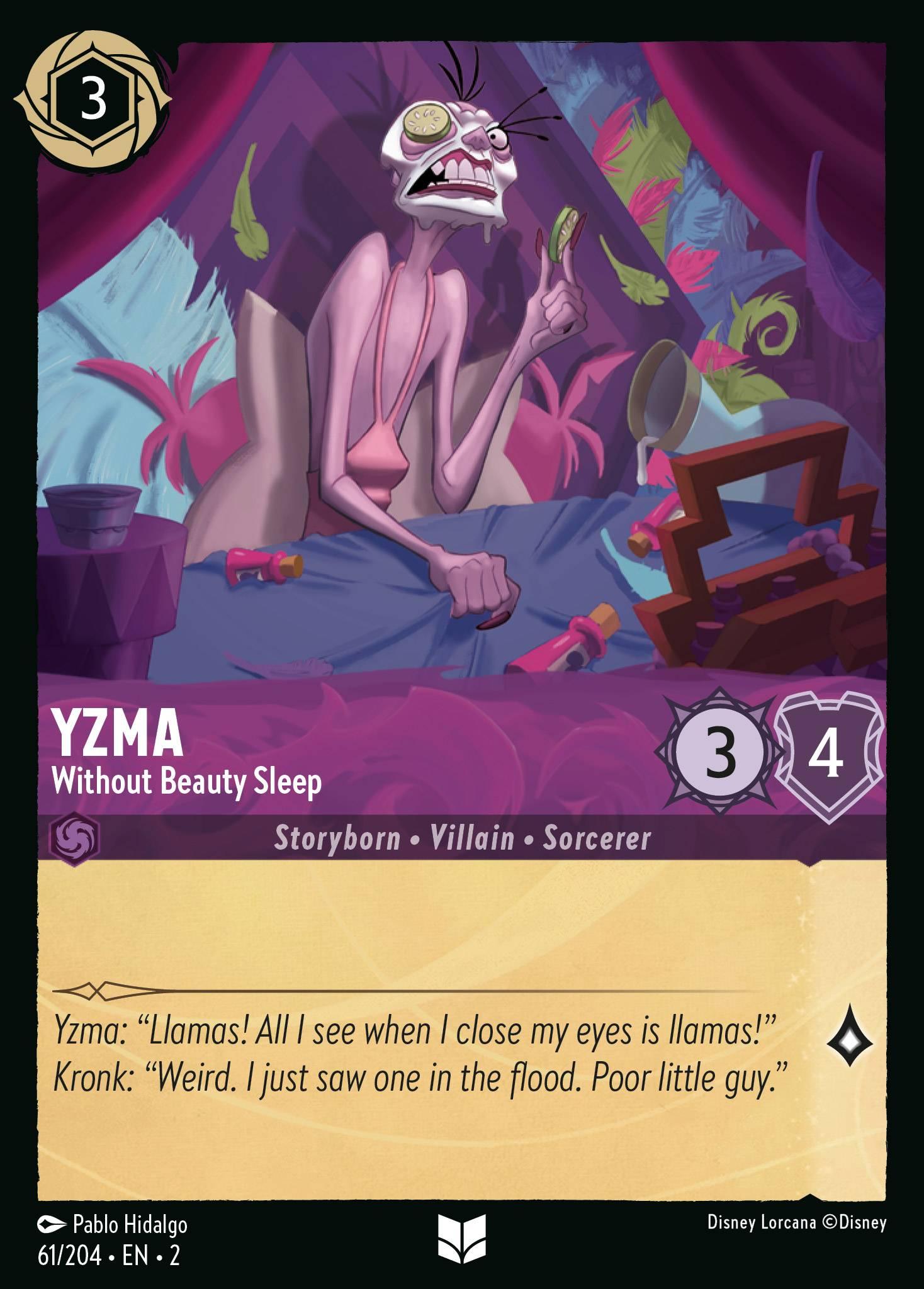 Yzma, Without Beauty Sleep — image 1