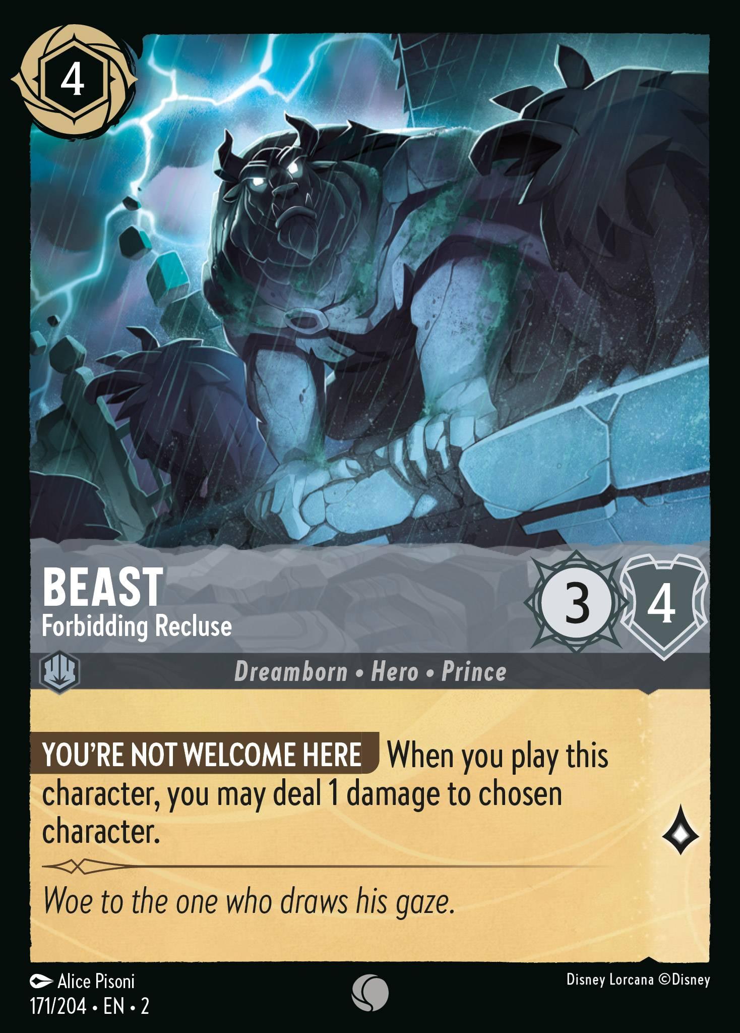 Beast, Forbidding Recluse — image 1