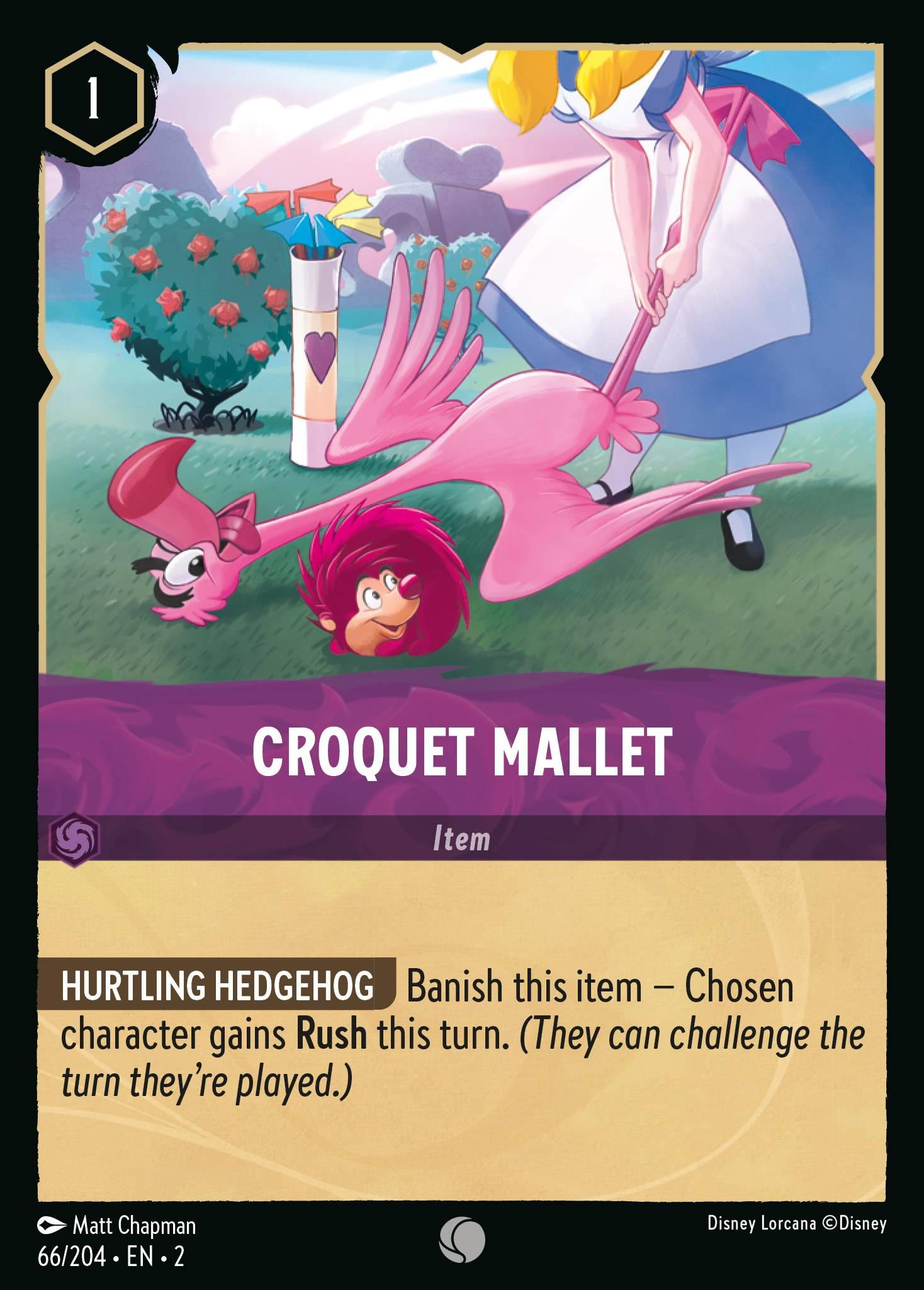 Croquet Mallet - FOIL — image 1
