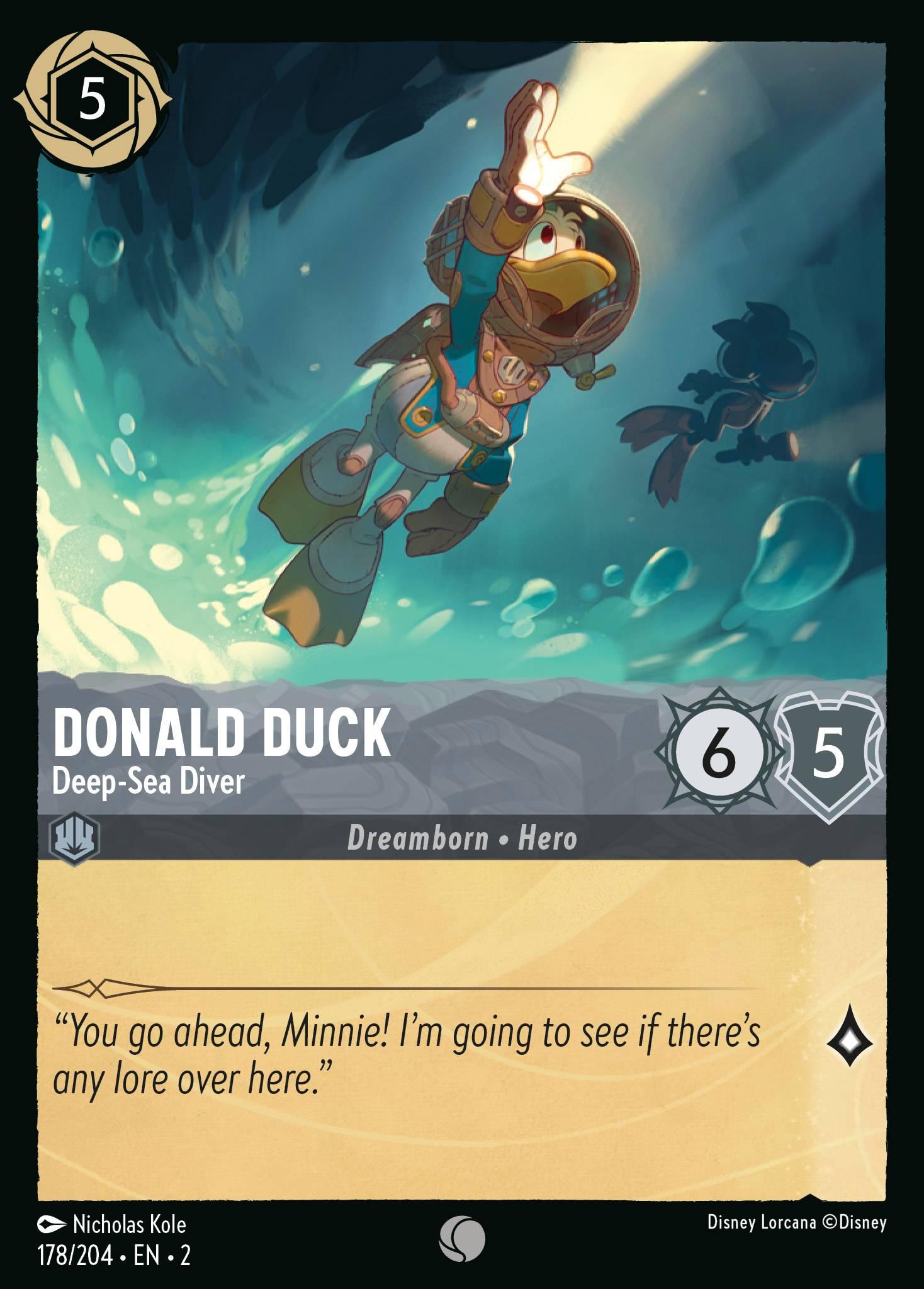 Donald Duck, Deep-Sea Diver — image 1