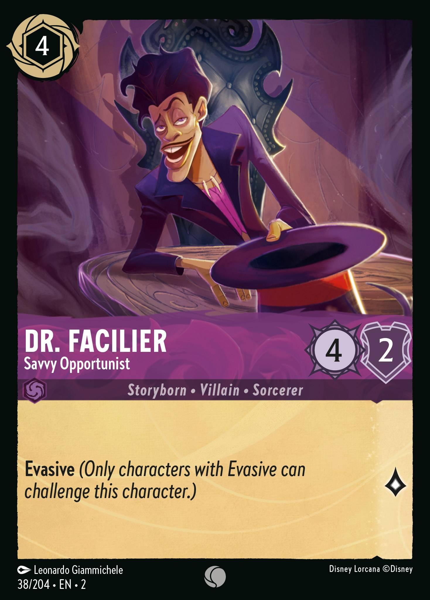 Dr. Facilier, Savvy Opportunist — image 1