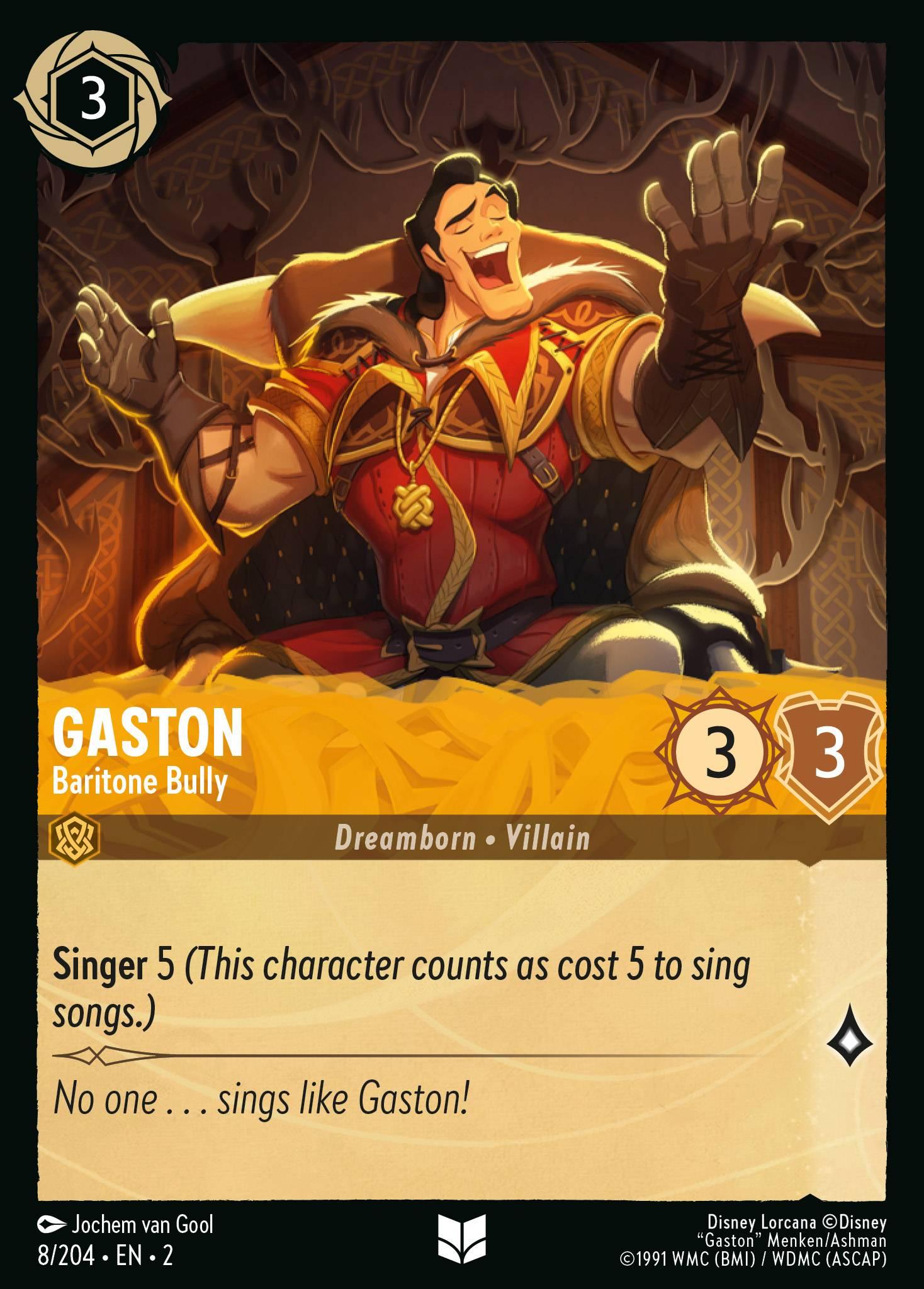 Gaston, Baritone Bully — image 1