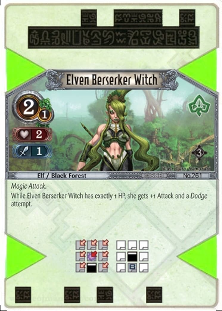 Elven Berserker Witch — image 1