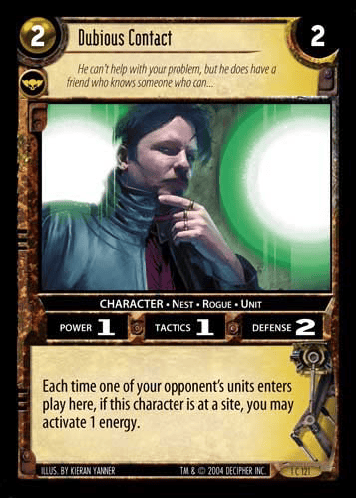 Dubious Contact — image 1