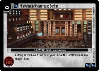 Ganymede/Underground Bunker - FOIL — image 1