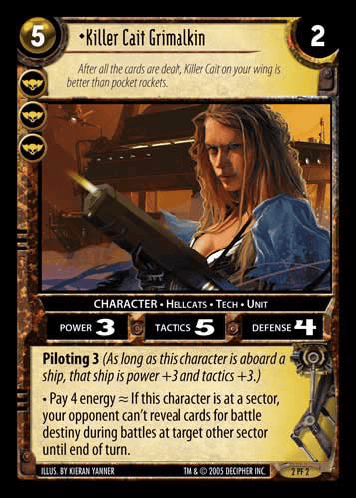 Killer Cait Grimalkin - FOIL — image 1