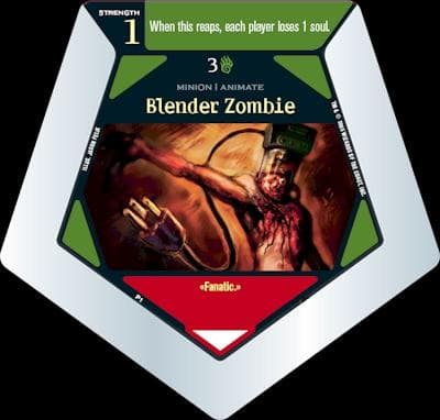Blender Zombie (unique card) — image 1
