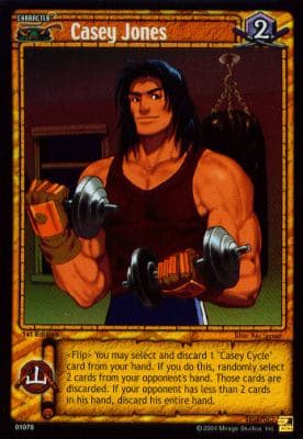 Casey Jones (yellow) - FOIL — image 1