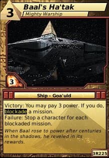 Baal's Ha'tak, Mighty Warship — image 1