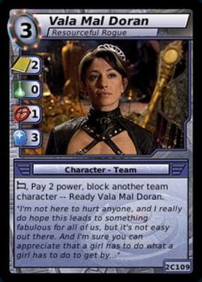 Vala Mal Doran, Resourceful Rogue - FOIL — image 1