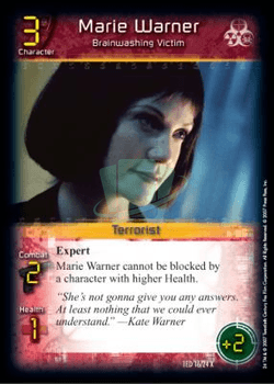 Marie Warner, Brainwashing Victim - 16/24 - FOIL — image 1