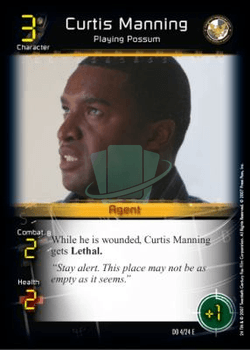 Curtis Manning, Playing Possum - FOIL — image 1