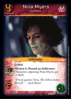 Nina Myers, Ruthless — image 1