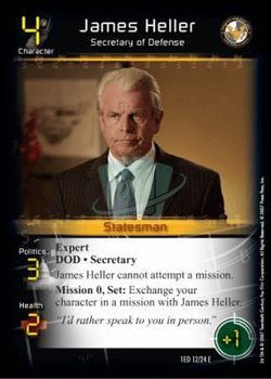 James Heller, Secretary of Defense — image 1
