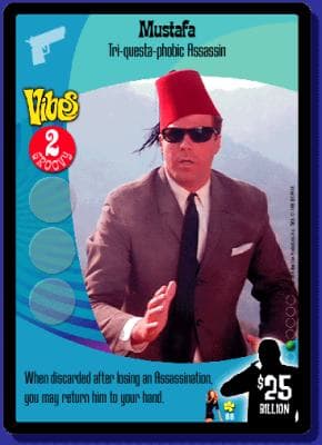 Mustafa, Tri-questa-phobic Assassin — image 1