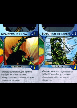 Blade from the Depths/Monstrous Blow (200) — image 1