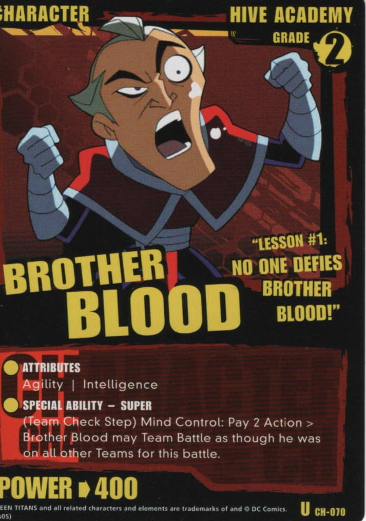 Brother Blood (grade 2) — image 1