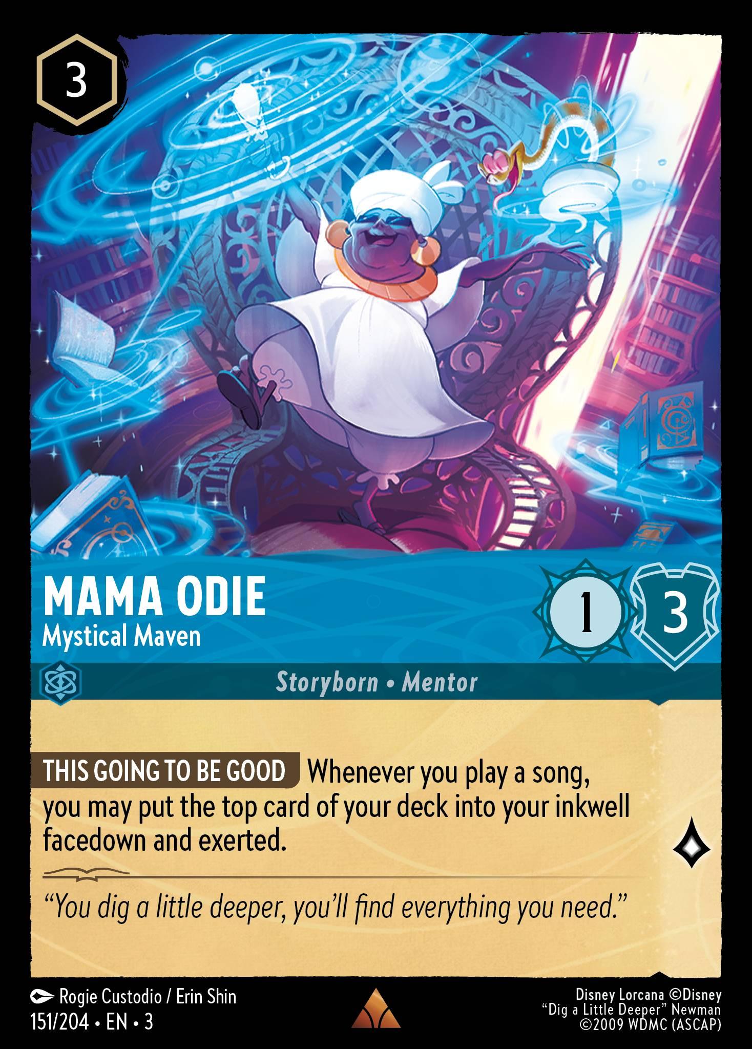 Mama Odie, Mystical Maven - FOIL — image 1