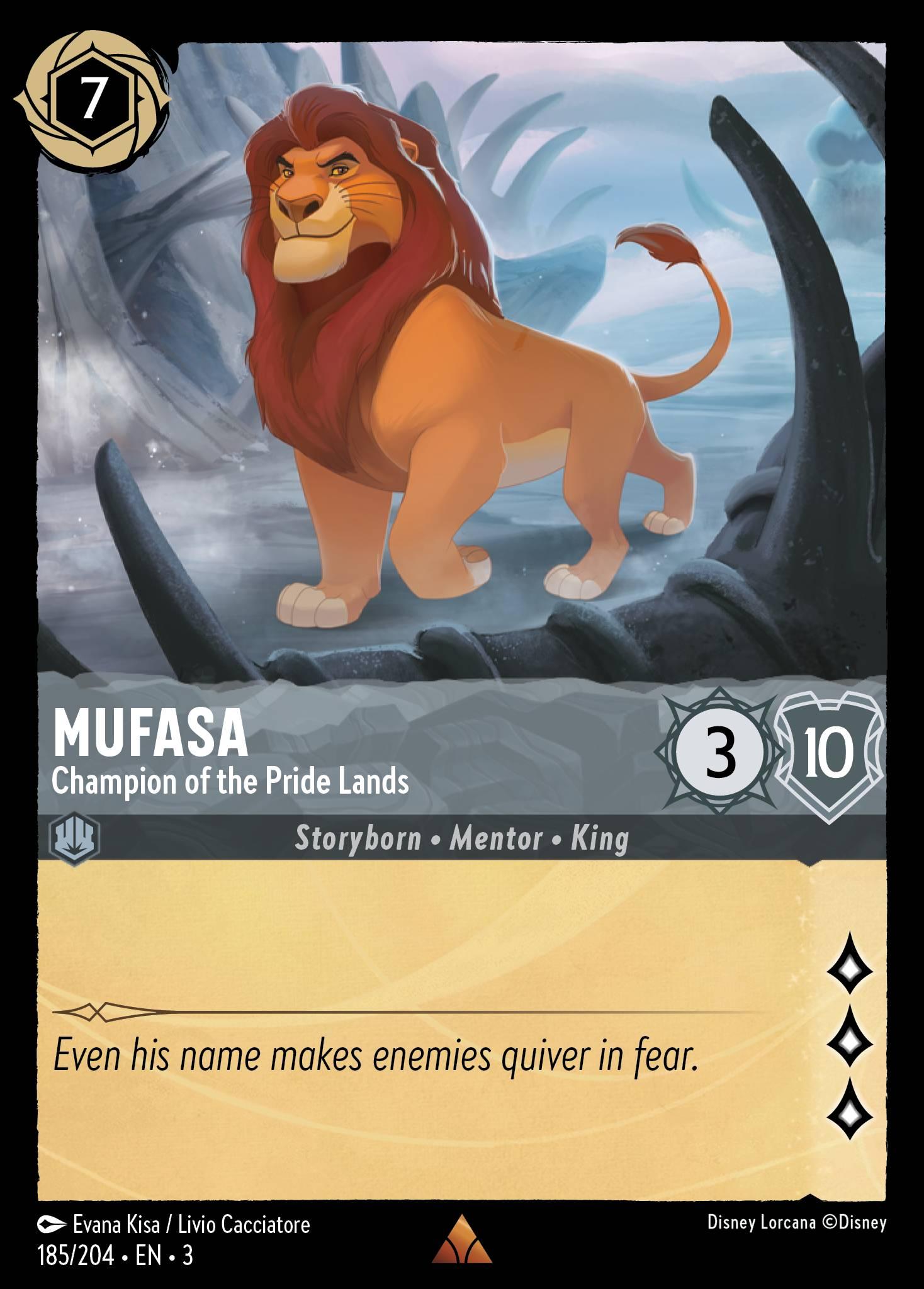Mufasa, Champion of the Pride Lands - FOIL — image 1
