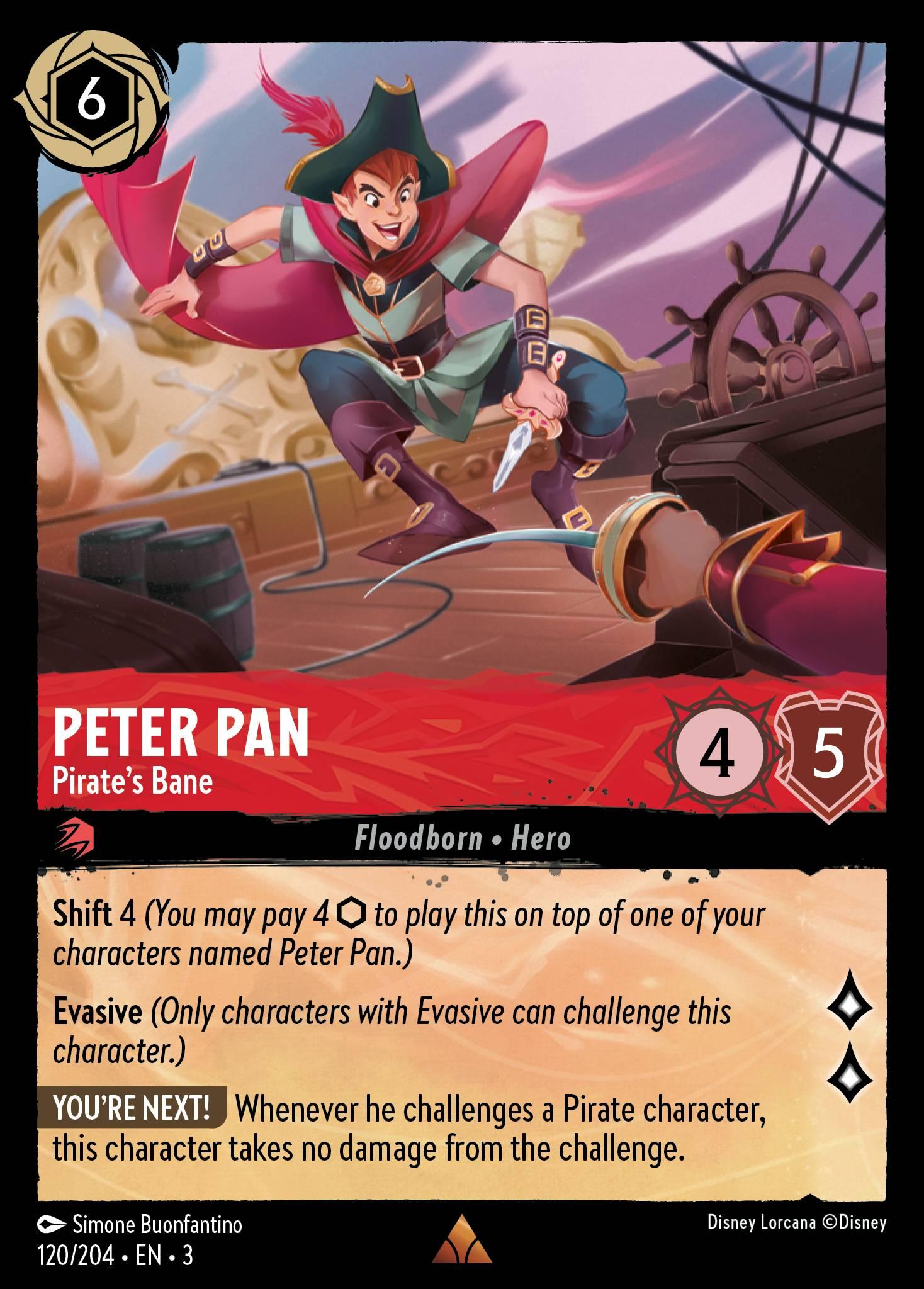 Peter Pan, Pirate's Bane - FOIL — image 1