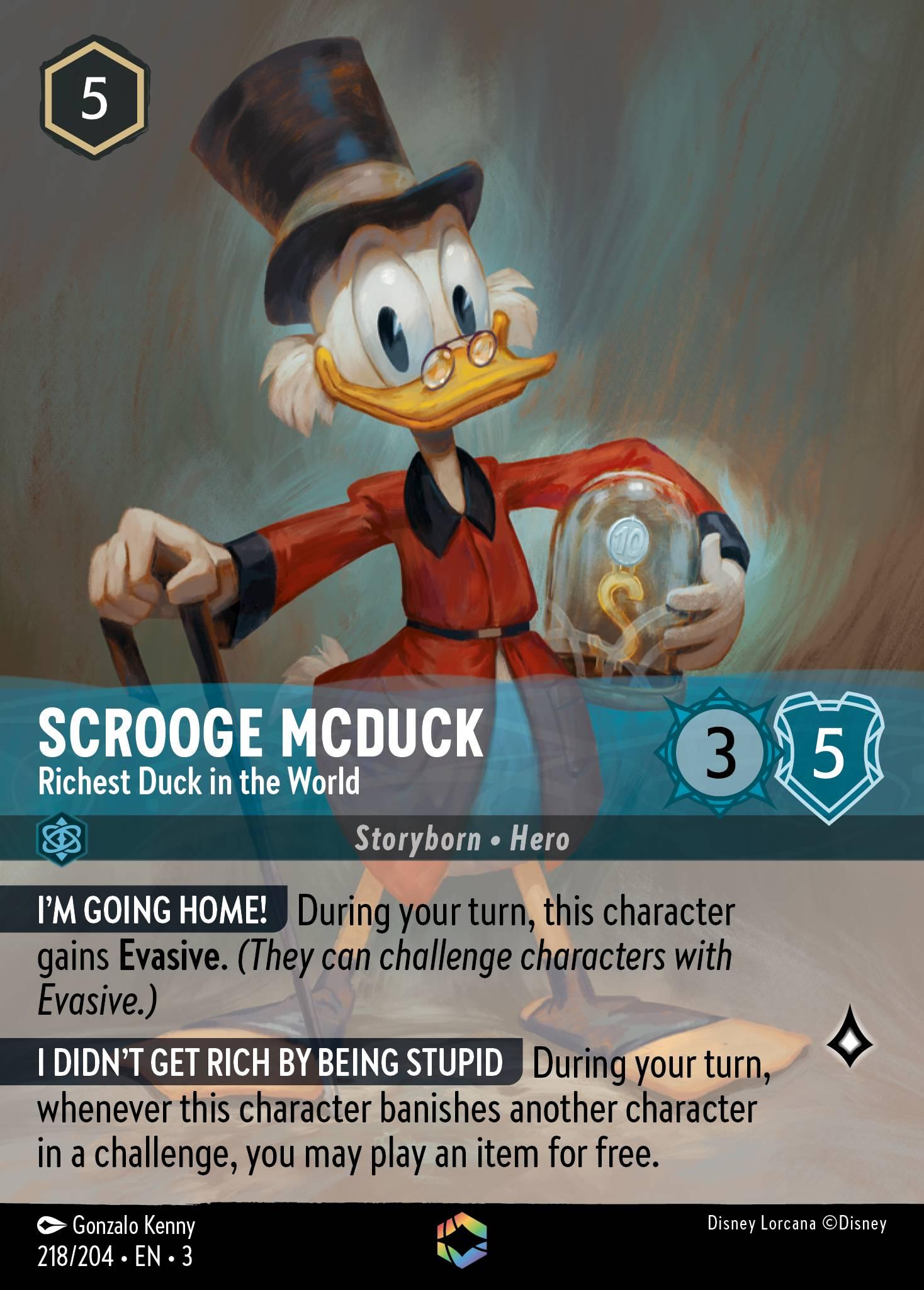 Scrooge McDuck, Richest Duck in the World - ENCHANTED — image 1