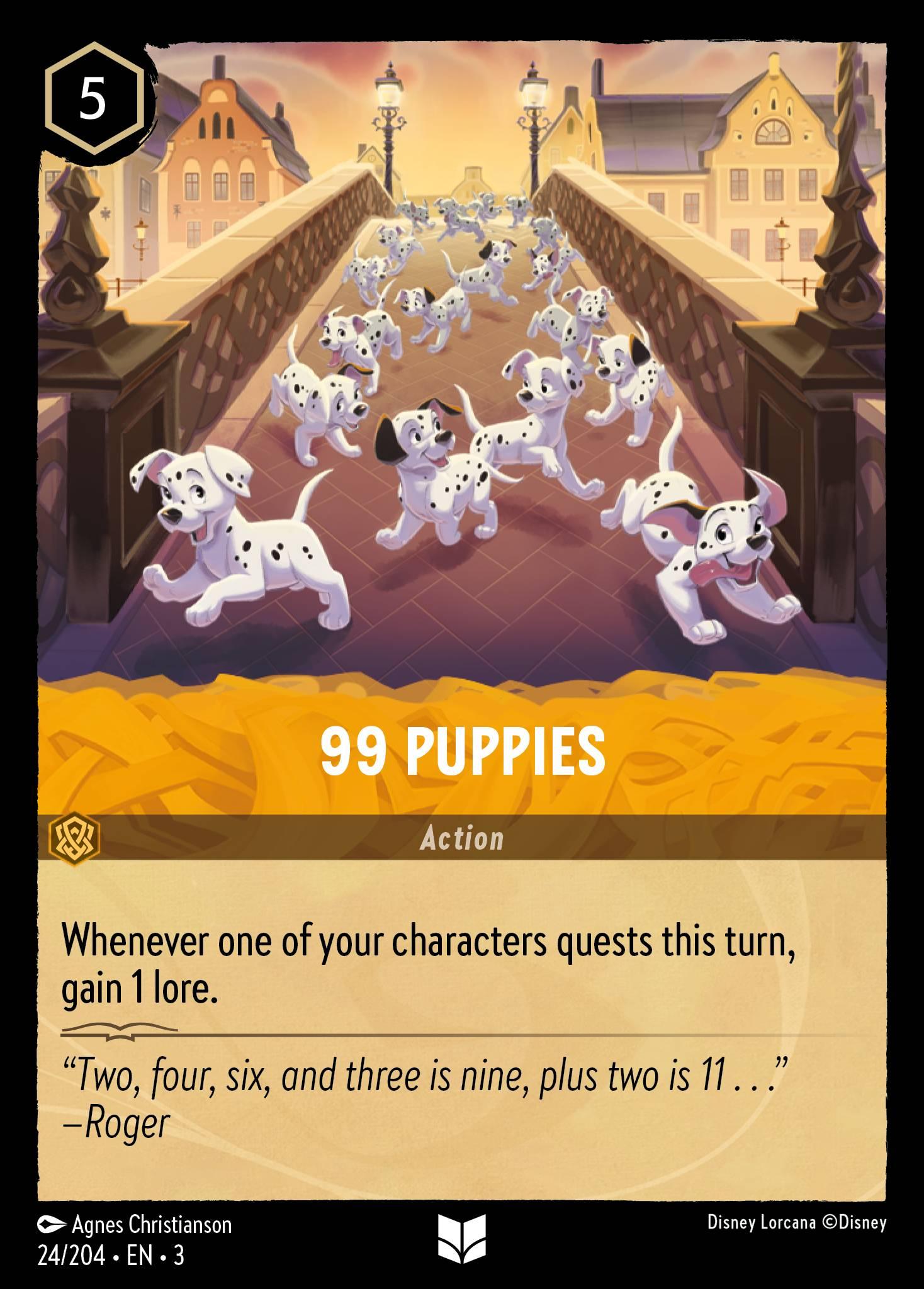 99 Puppies - FOIL — image 1