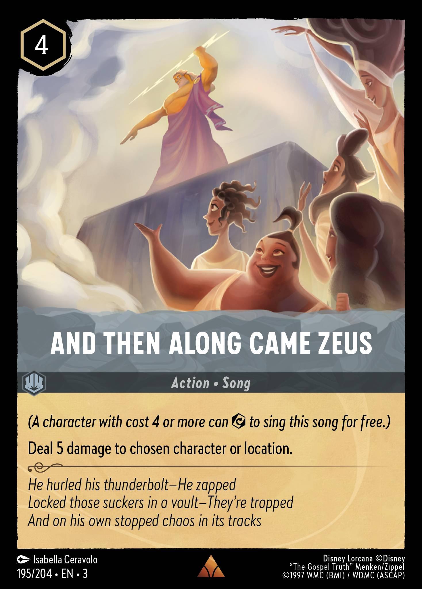 And Then Along Came Zeus — image 1