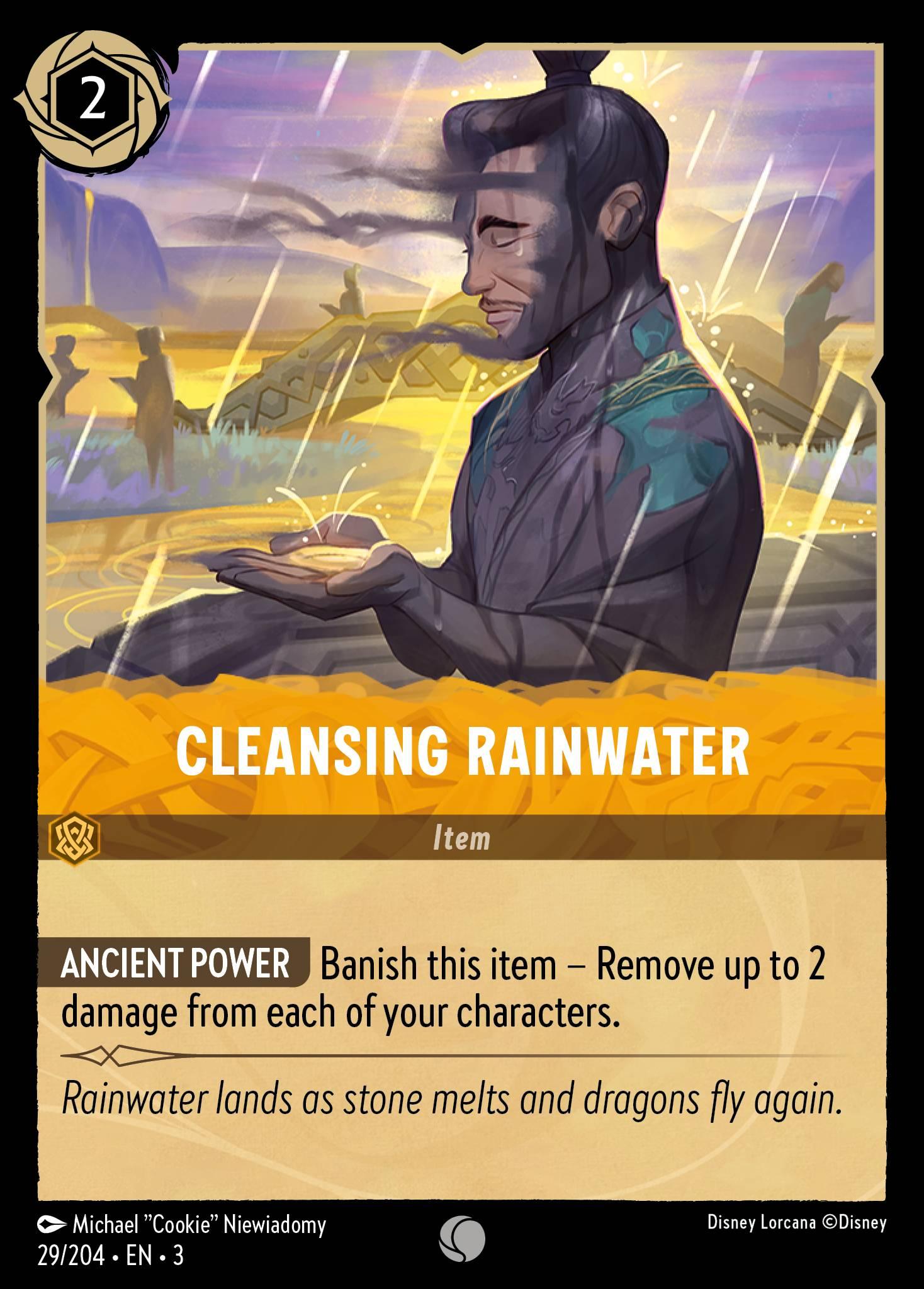 Cleansing Rainwater - FOIL — image 1