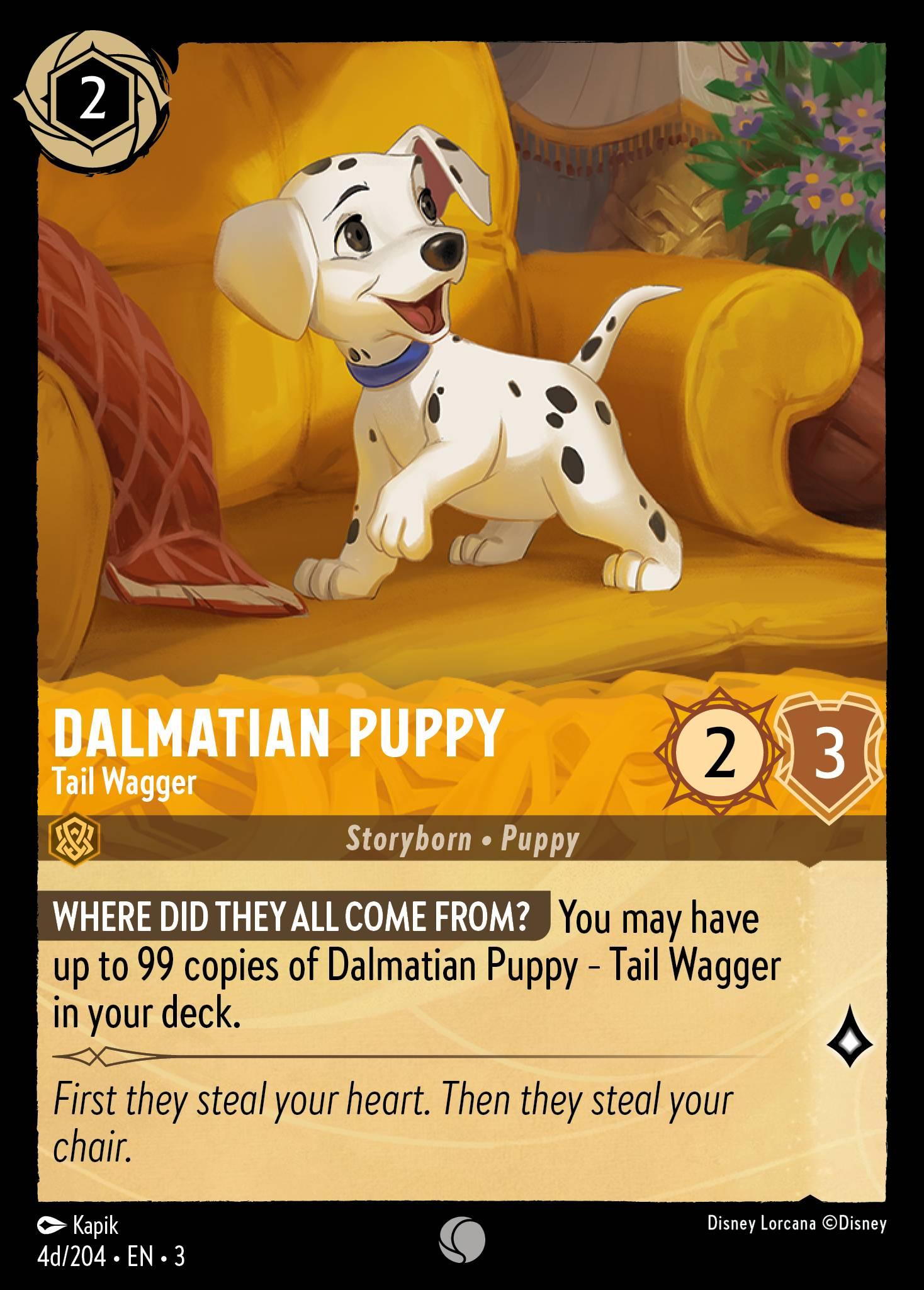 Dalmatian Puppy, Tail Wagger - 4D — image 1