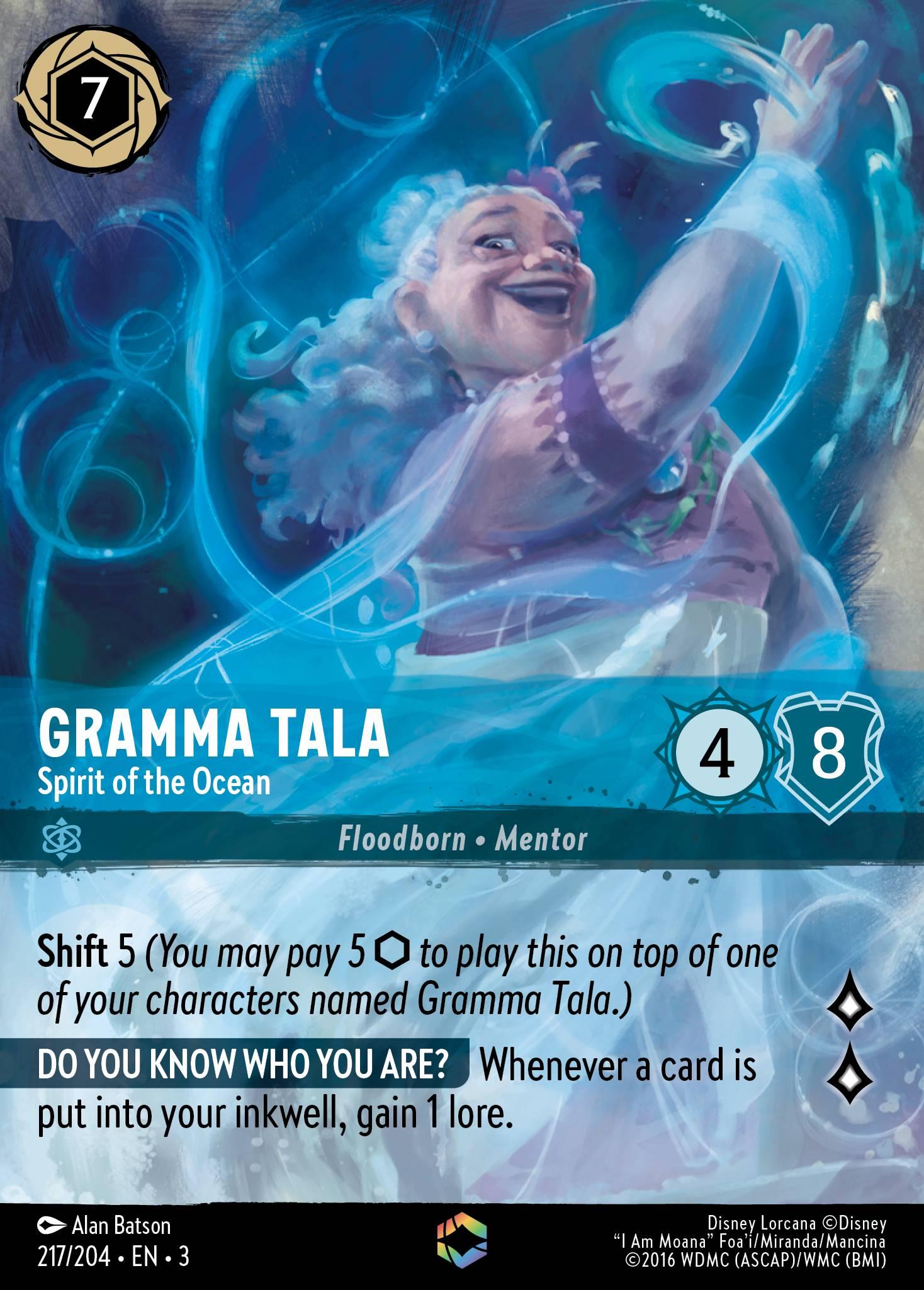 Gramma Tala, Spirit of the Ocean - ENCHANTED — image 1