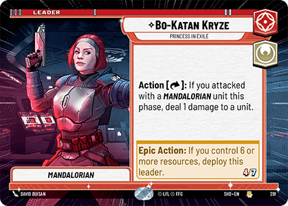 Bo-Katan Kryze, Princess in Exile - HYPERSPACE — image 1