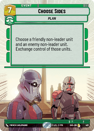 Choose Sides - HYPERSPACE FOIL — image 1