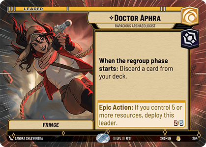 Doctor Aphra, Rapacious Archaeologist - HYPERSPACE — image 1