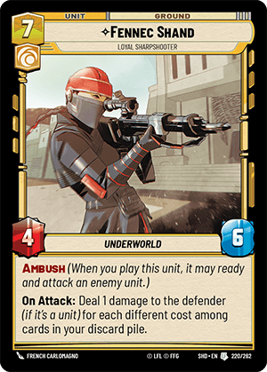 Fennec Shand, Loyal Sharpshooter — image 1