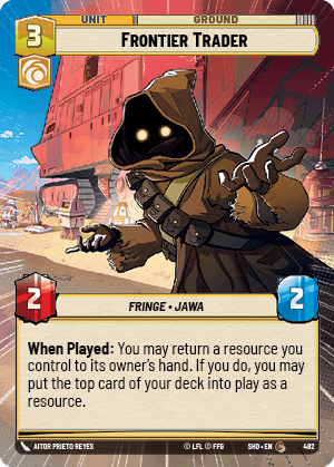 Frontier Trader - HYPERSPACE FOIL — image 1