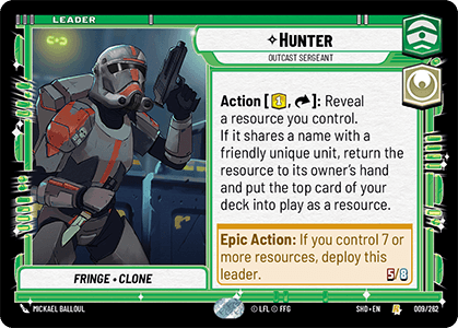 Hunter, Outcast Sergeant — image 1