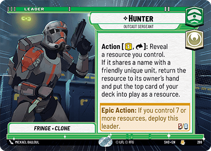 Hunter, Outcast Sergeant - HYPERSPACE — image 1