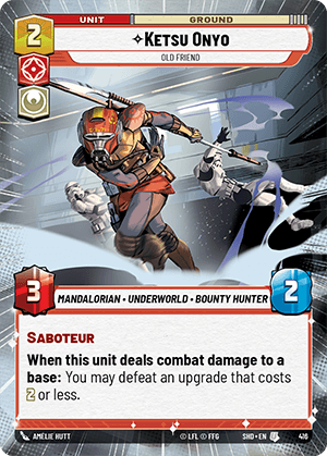Ketsu Onyo, Old Friend - HYPERSPACE FOIL — image 1